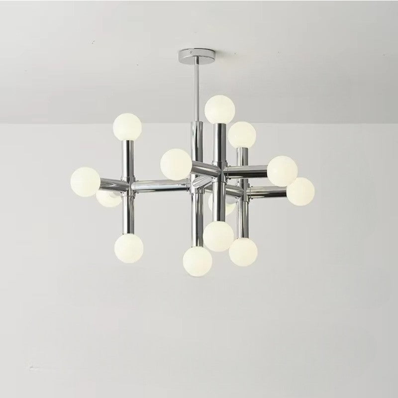 Metal Bauhaus chandelier 7