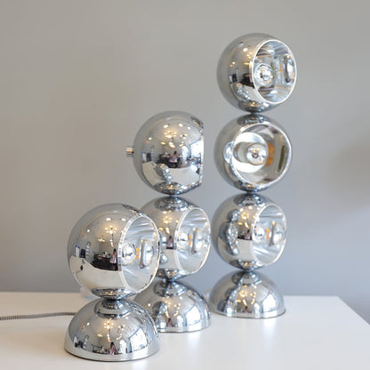 LuxeCharm - Lampada da Tavolo in Stile Mickey e Diffusione della Luce Accogliente