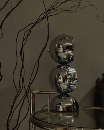 LuxeCharm - Lampada da Tavolo in Stile Mickey e Diffusione della Luce Accogliente