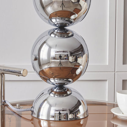 LuxeCharm - Lampada da Tavolo in Stile Mickey e Diffusione della Luce Accogliente