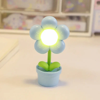 BloomAura – Elegant Petite Flower Table Lamp for Soft Lighting