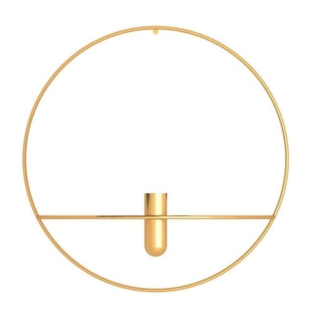 WallAura - Zestaw świecznika i wazonu Ryder