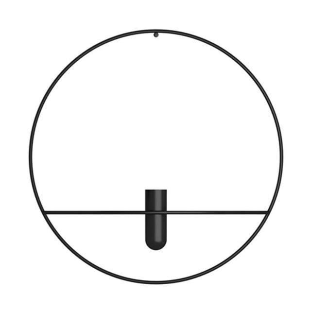 WallAura - Zestaw świecznika i wazonu Ryder