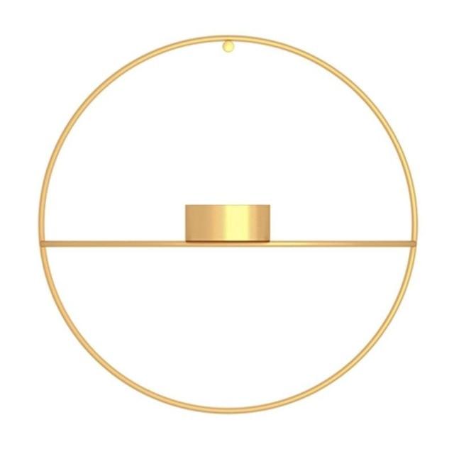 WallAura - Zestaw świecznika i wazonu Ryder