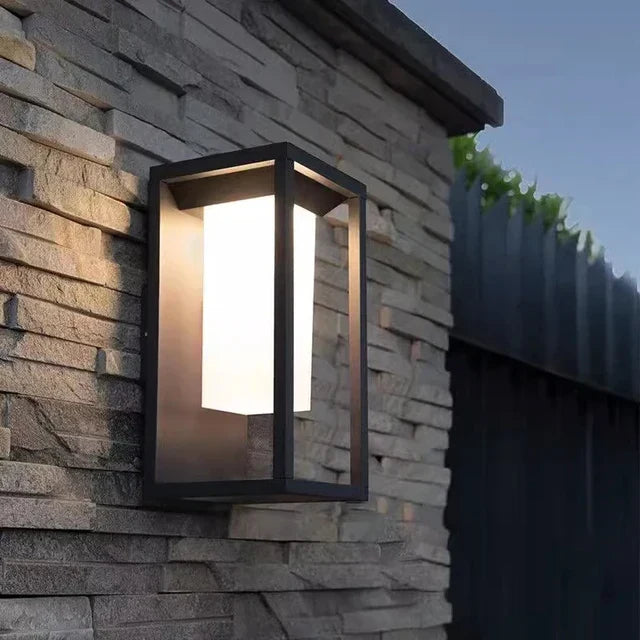 Stylish LED Outdoor Wall Lamp – Weather-Resistant, Energy-Efficient Light Fixture for Patios and Entrances-1