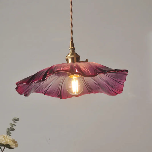 FloralRadiance – Chic Flower Pendant Lamp