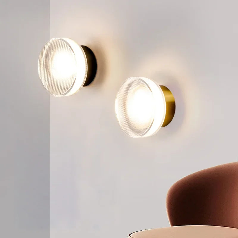 LumiSphere – Modern Circular Wall Lamp