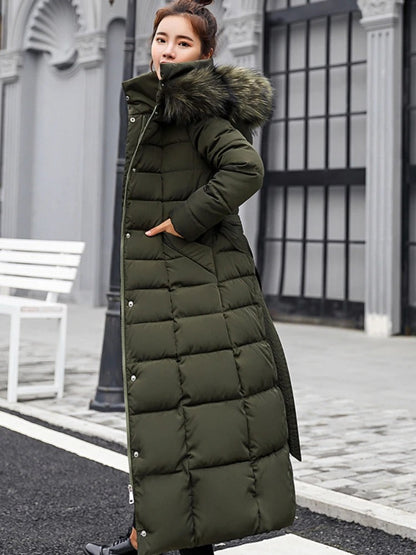 Modern puffer coat for women | Long 1
