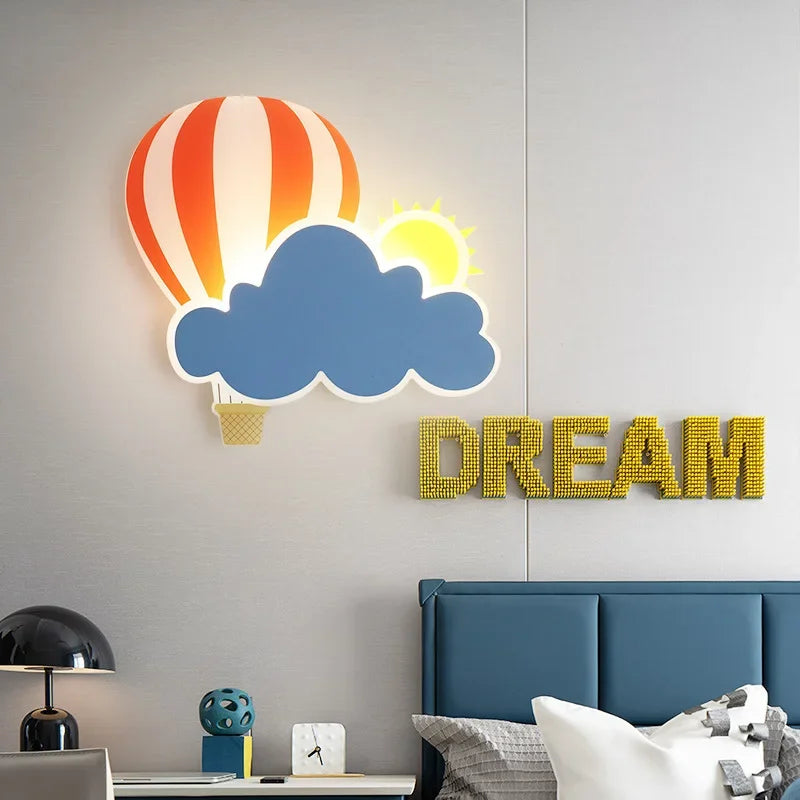 RadiantTrail – Luz de pared LED suave para habitaciones infantiles