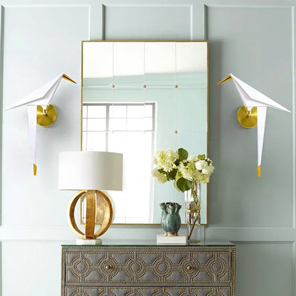 PureStream – Lámparas de pared de grifo de papel