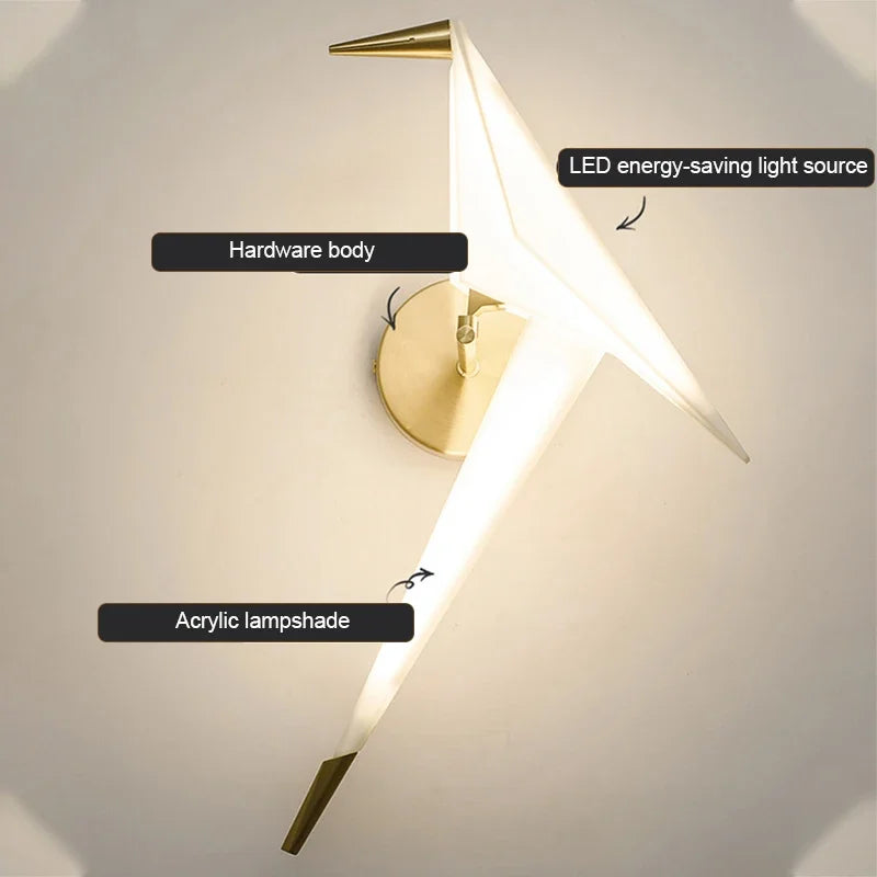 PureStream – Lámparas de pared de grifo de papel