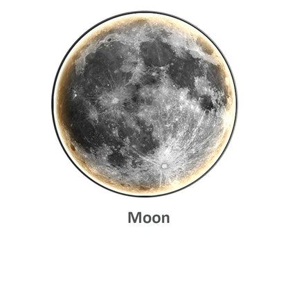 CelestialGlow – LED Moon-Shaped Wall Lamp