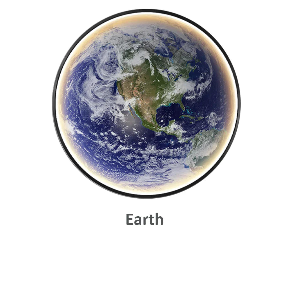 CelestialGlow – LED Moon-Shaped Wall Lamp