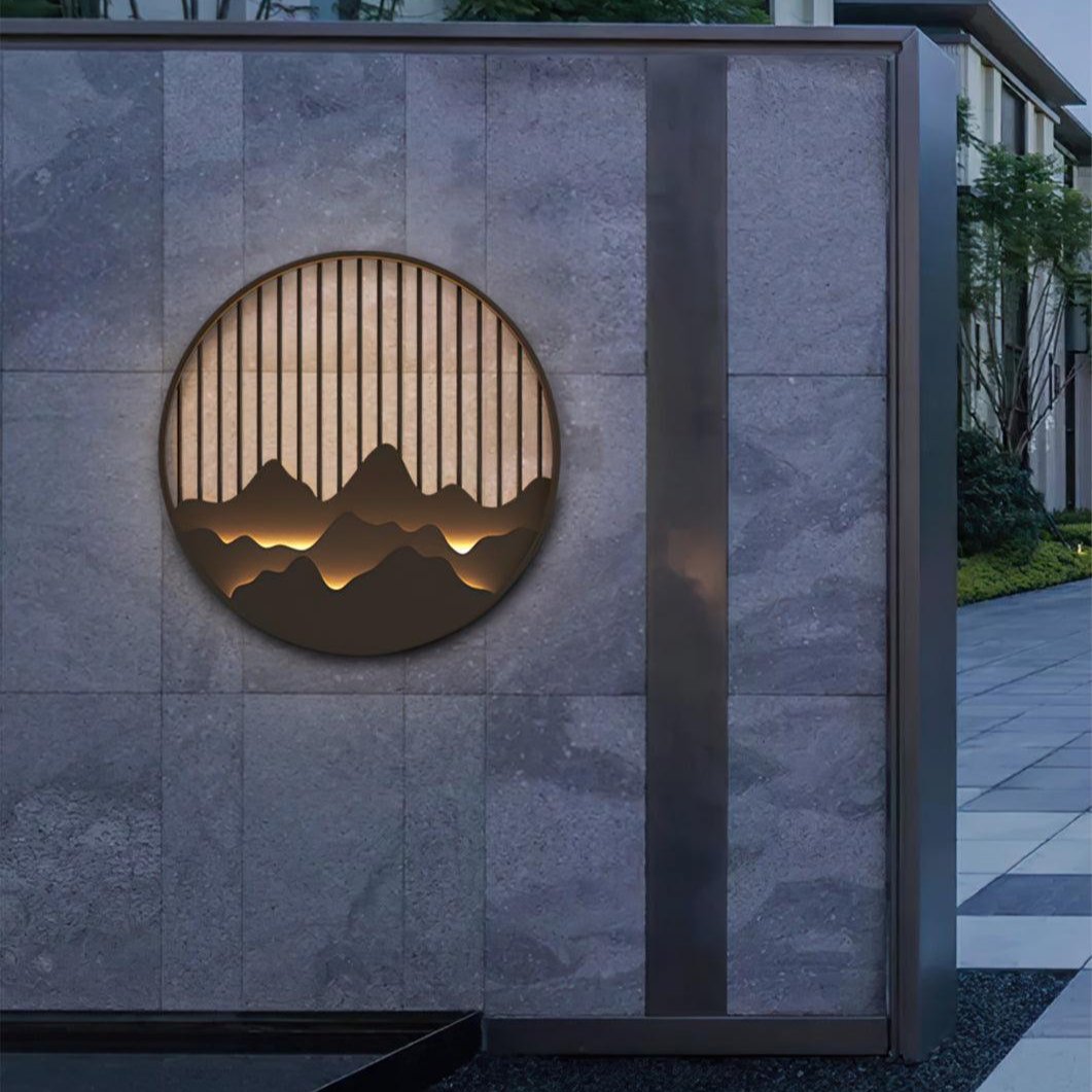 SummitGlow – Lampada da Parete Elegante per Esterni