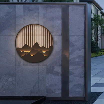 SummitGlow – Lampada da Parete Elegante per Esterni