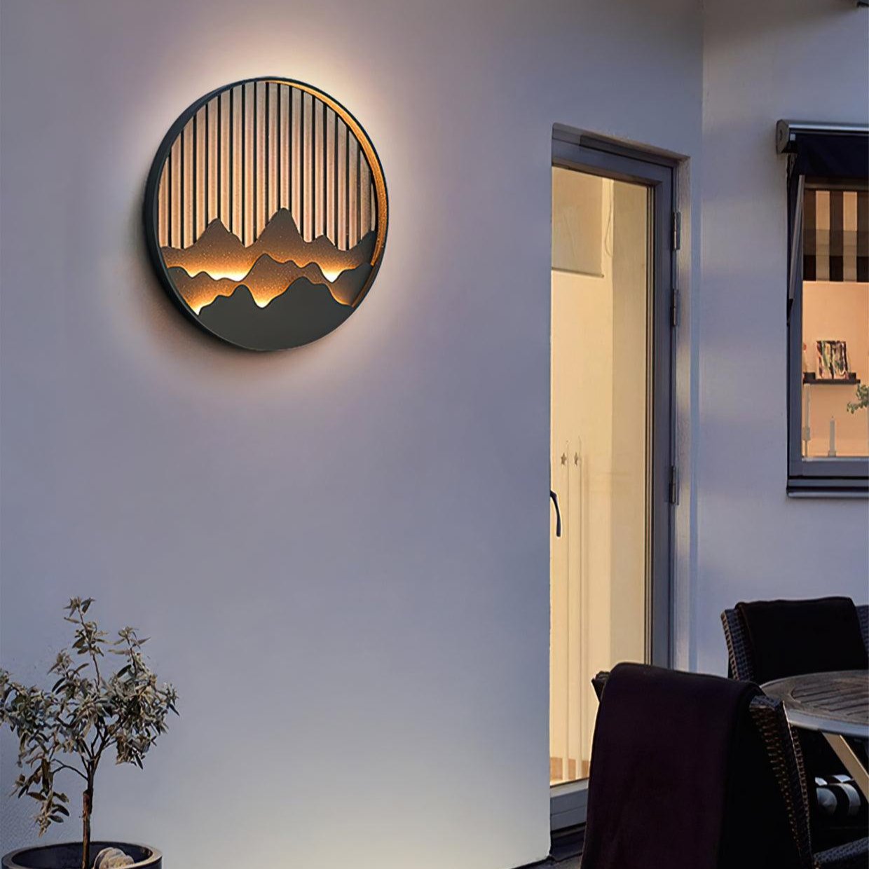 SummitGlow – Lampada da Parete Elegante per Esterni