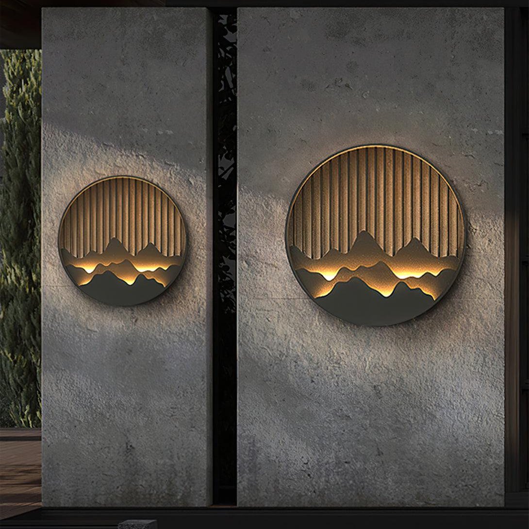 SummitGlow – Lampada da Parete Elegante per Esterni