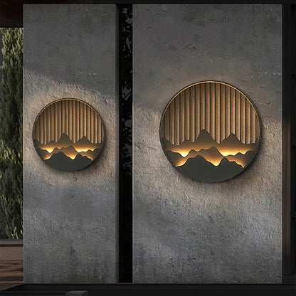 SummitGlow – Lampada da Parete Elegante per Esterni