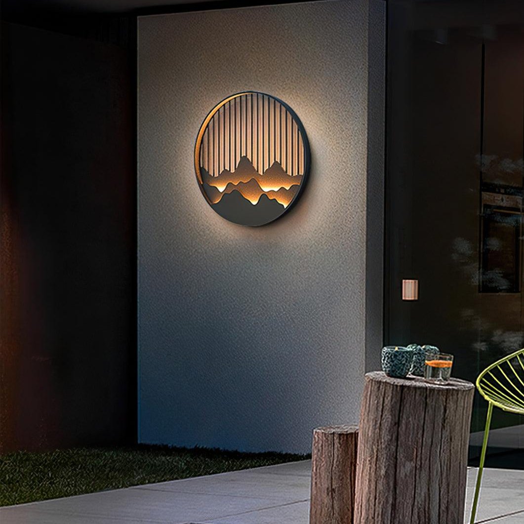 SummitGlow – Lampada da Parete Elegante per Esterni