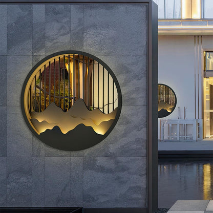 SummitGlow – Lampada da Parete Elegante per Esterni