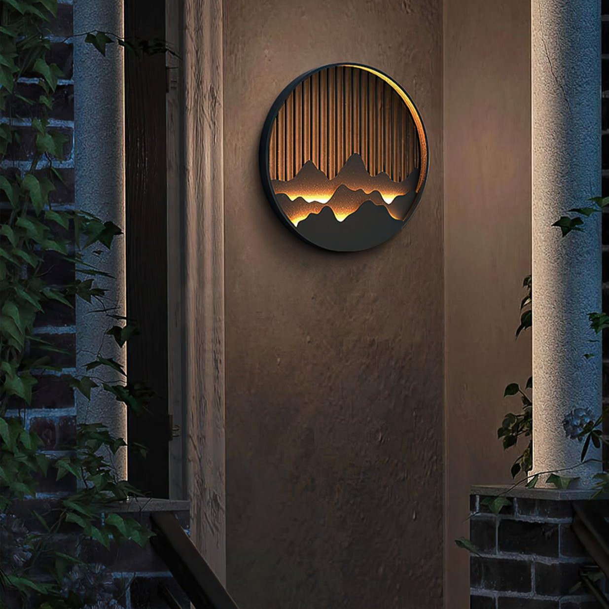 SummitGlow – Lampada da Parete Elegante per Esterni