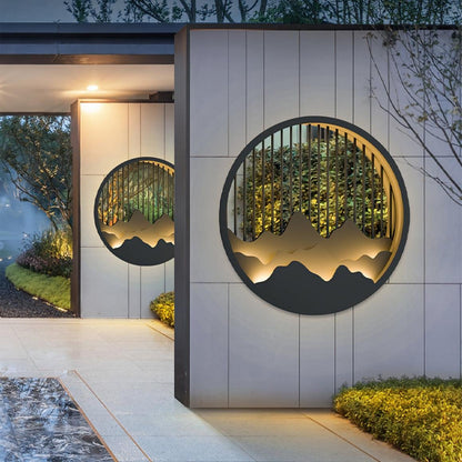 SummitGlow – Lampada da Parete Elegante per Esterni