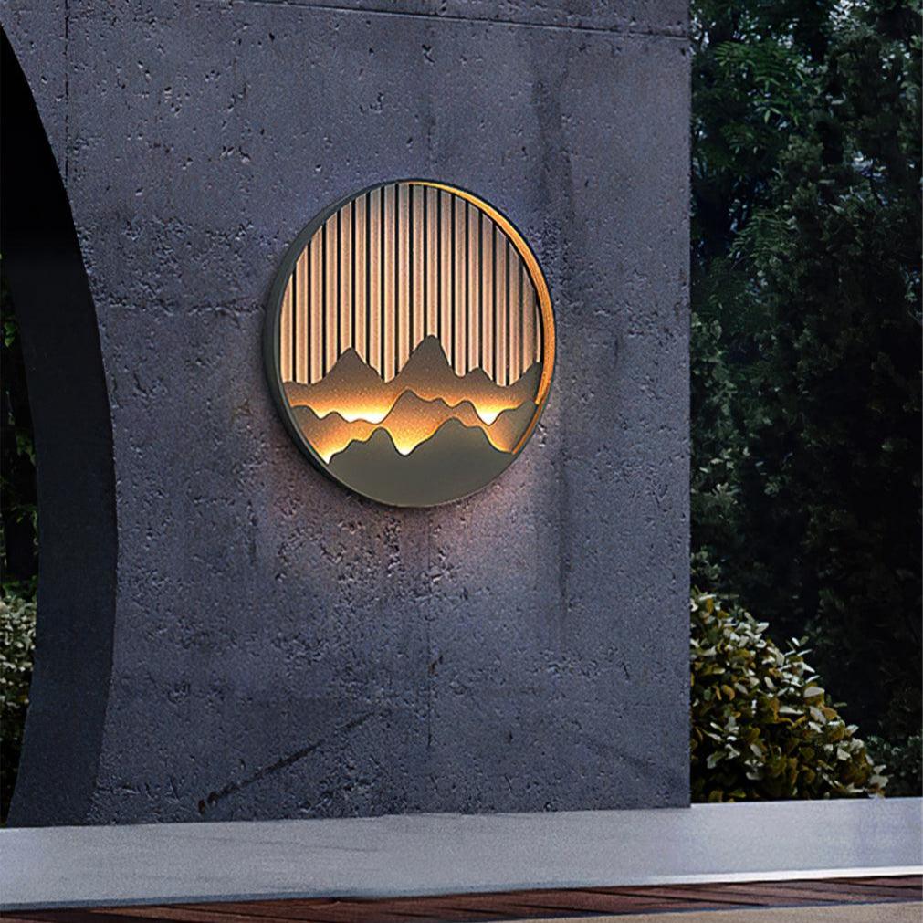SummitGlow – Lampada da Parete Elegante per Esterni
