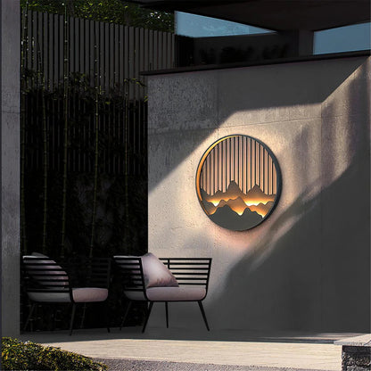 Mountain Wall Lamp Outdoor 3