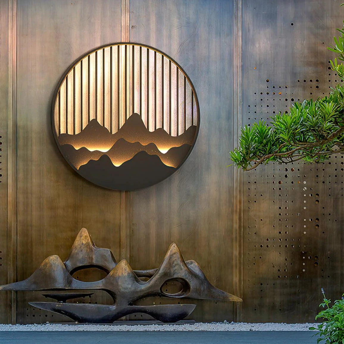 Mountain Wall Lamp Outdoor 6