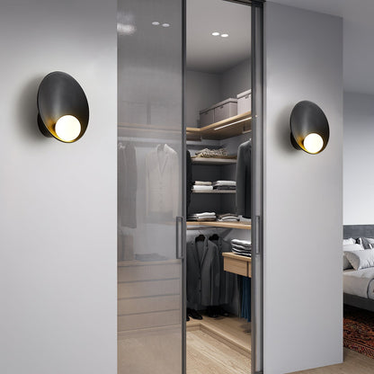 LuxeSphere – Round Nordic Wall Lamp for Contemporary Ambience