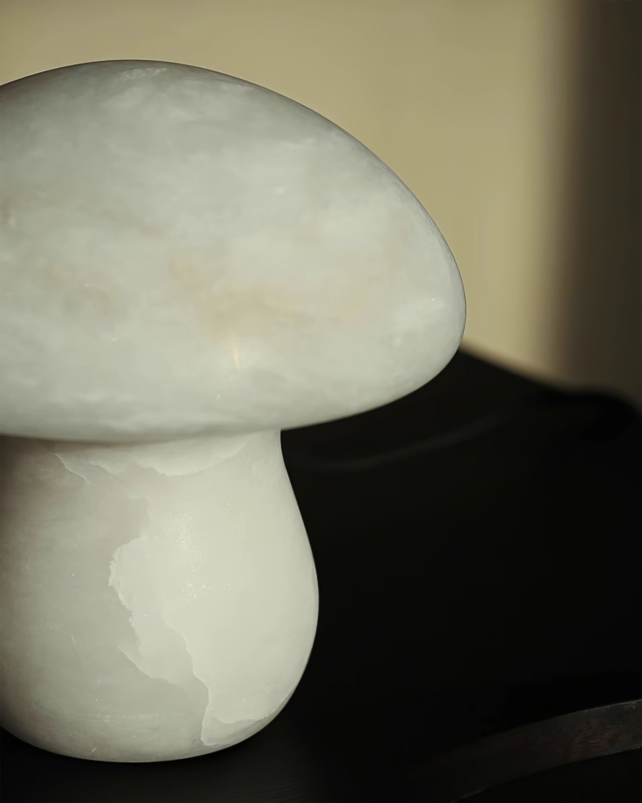 LuminousMushroom - Lampe Alabastre Élégante