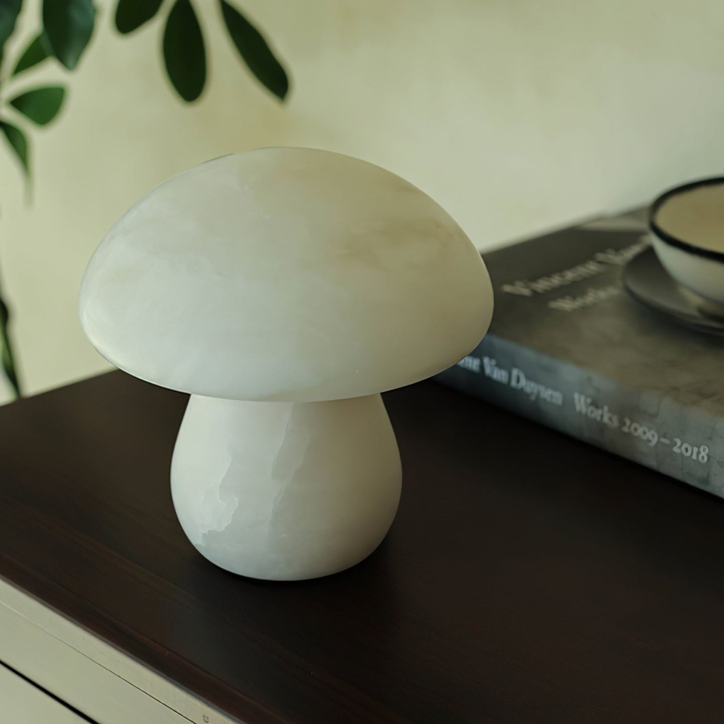 LuminousMushroom - Lampe Alabastre Élégante