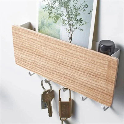 KeyNest - Bamboo Storage for Keys