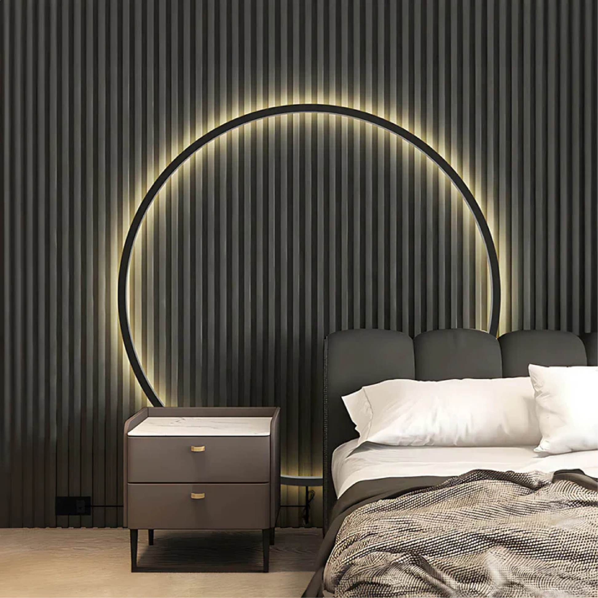 Myka's Ring Wall Lamp 6