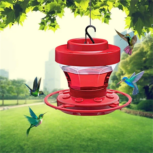 NectarHaven | Vibrant Ant-Proof Hanging Bird Feeder for Hummingbirds 0