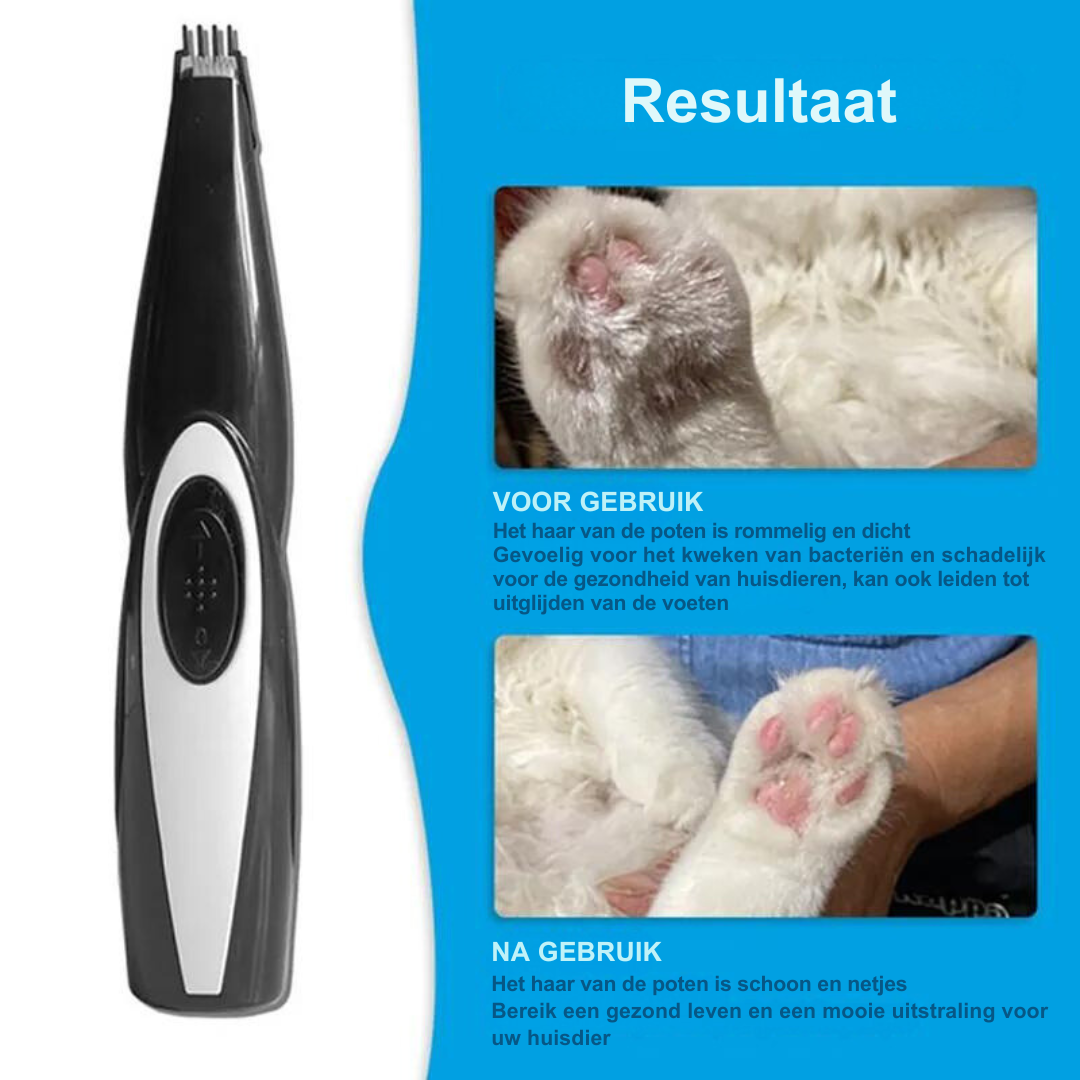 Wireless Dog Grooming Clippers, Professional Pet Trimmer for Sensitive Areas, USB Rechargeable, Quiet Operation, Stainless Steel-3