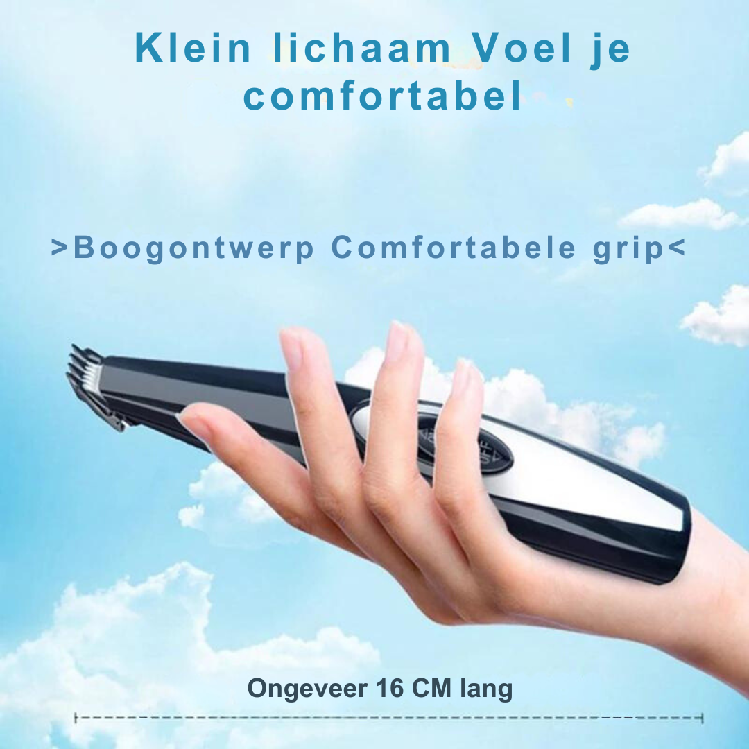 Wireless Dog Grooming Clippers, Professional Pet Trimmer for Sensitive Areas, USB Rechargeable, Quiet Operation, Stainless Steel-5