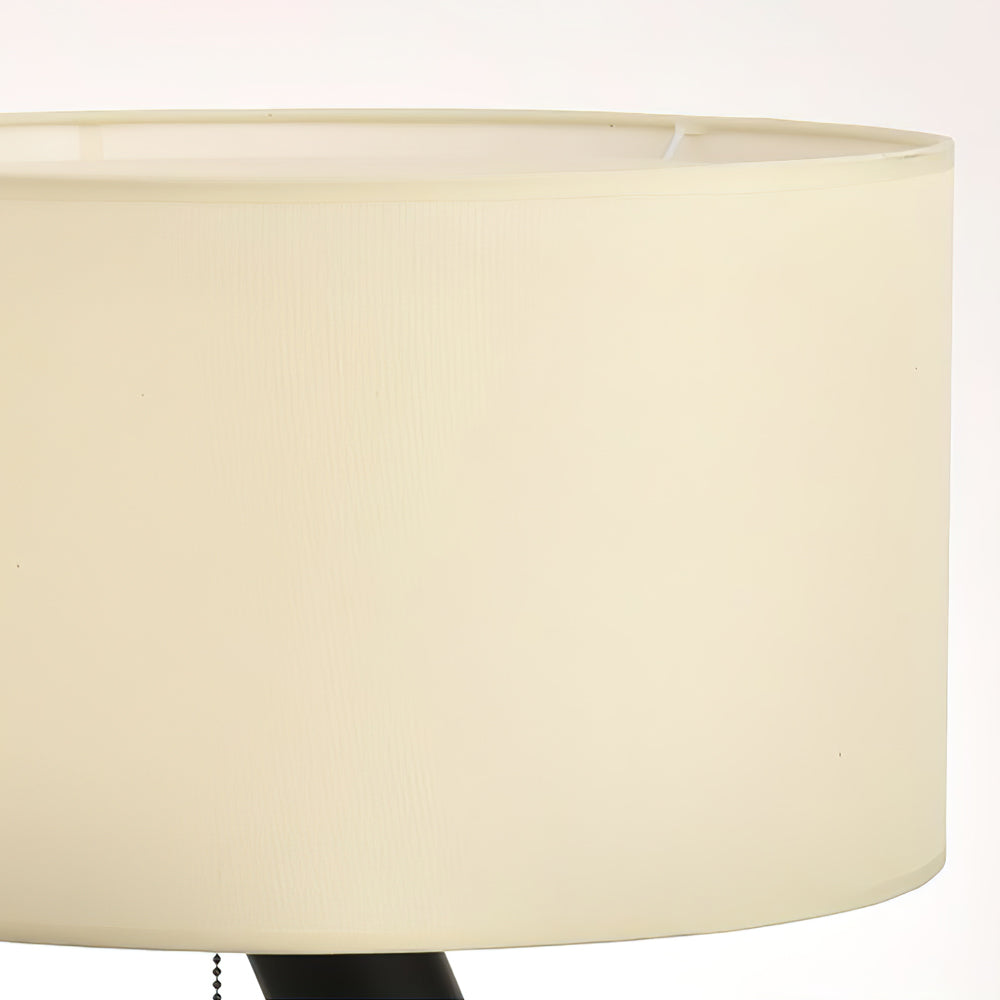 OpalLuxe – Refined Table Lamp with Golden Accents