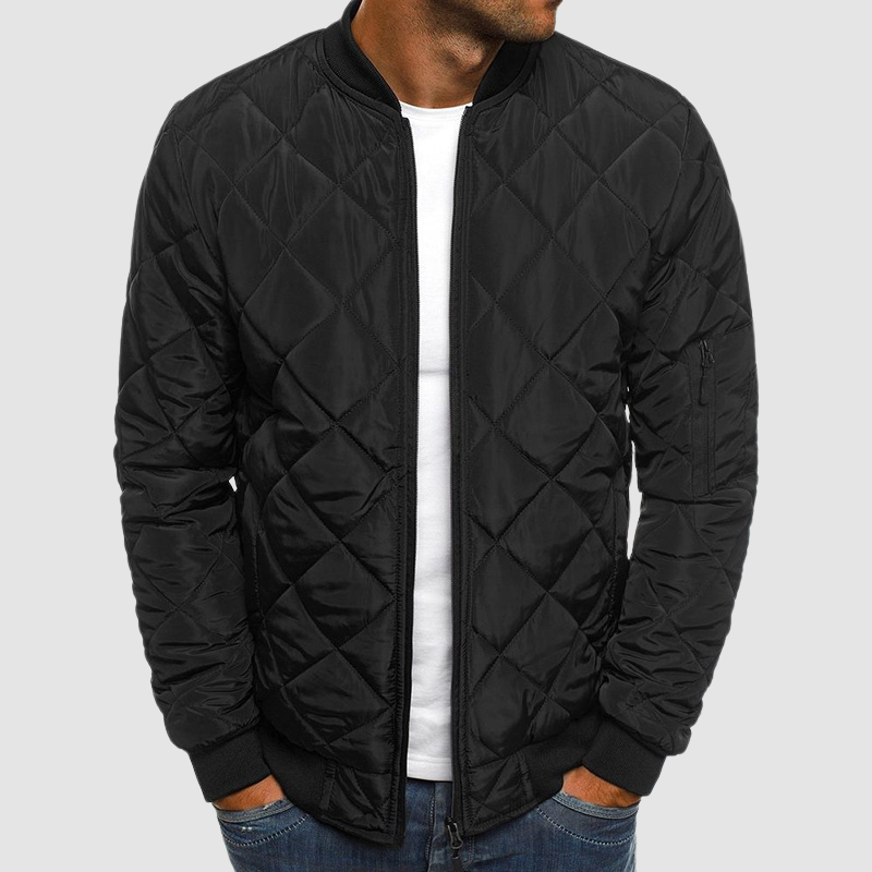 Niels | Lightly padded breathable autumn bomber jacket for men 0