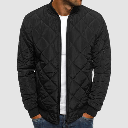 Niels | Lightly padded breathable autumn bomber jacket for men 0