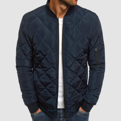 Niels | Lightly padded breathable autumn bomber jacket for men 1