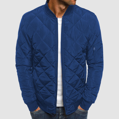 Niels | Lightly padded breathable autumn bomber jacket for men 2
