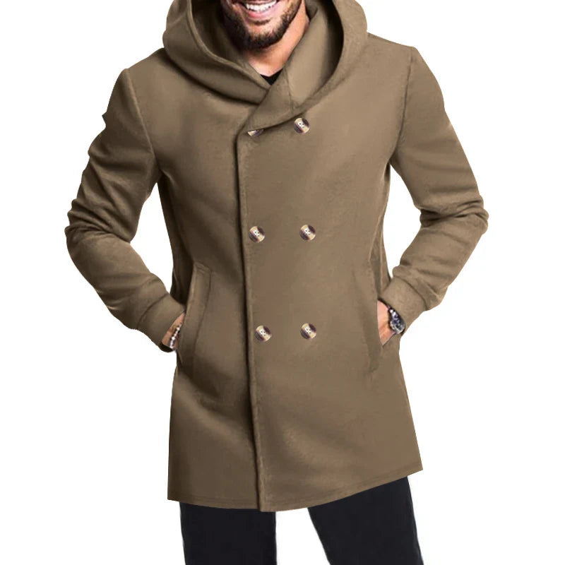 Niels | Men's hooded coat 2