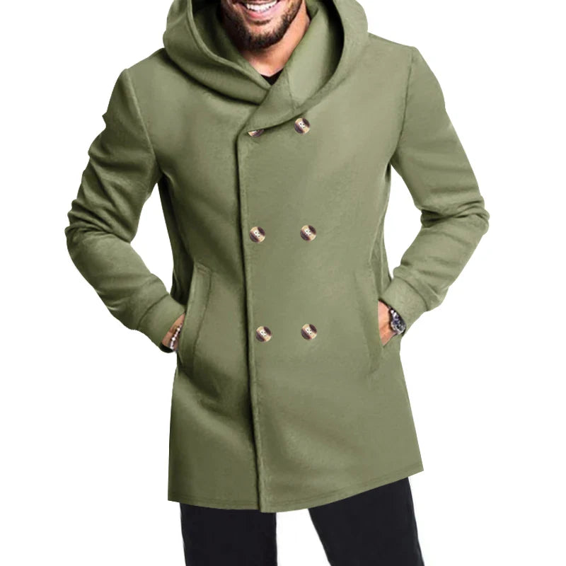 Niels | Men's hooded coat 4