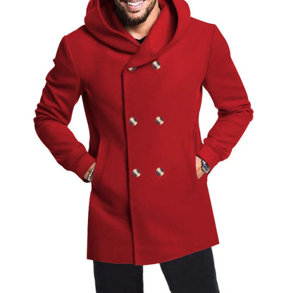 Niels | Men's hooded coat 5
