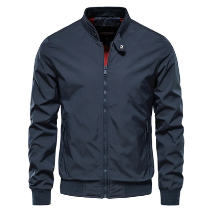 Niels | Men's mid-season jacket with stand-up collar 2