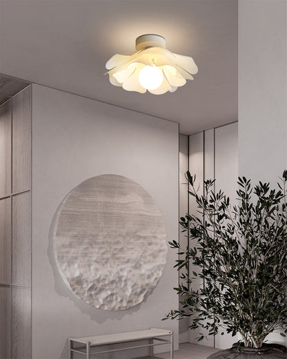 MoonlitBloom - Loftlampe med natblomster og varm belysning