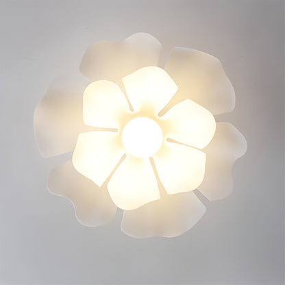 MoonlitBloom - Loftlampe med natblomster og varm belysning