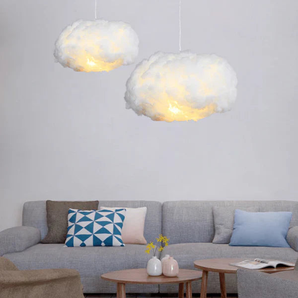 NimbusGlow | Serene Soft LED Ceiling Light Fixture for Cozy Spaces 2