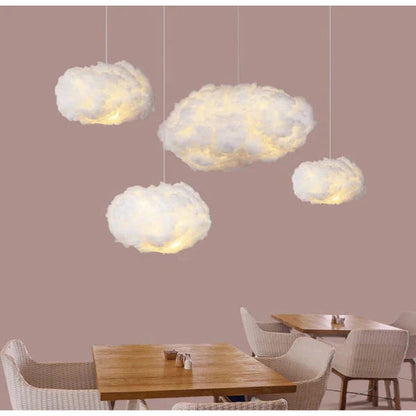 NimbusGlow | Serene Soft LED Ceiling Light Fixture for Cozy Spaces 4